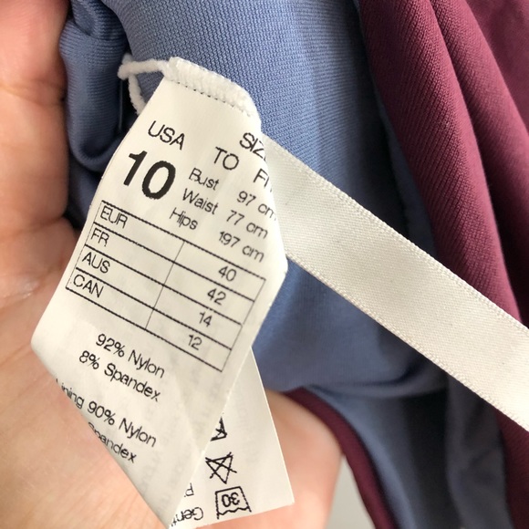 NWT- Seafolly "Radiance" one-piece, size 10 - Picture 8 of 8